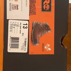 Timberland Pro work boots. NIB